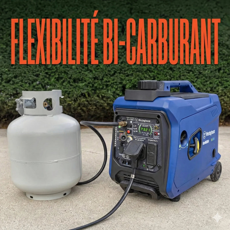 Load image into Gallery viewer, Génératrice à Onduleur iGen4000DFc Bi - Carburant | 4000 Watts & Silencieuse (52 dBA) - Genexpert