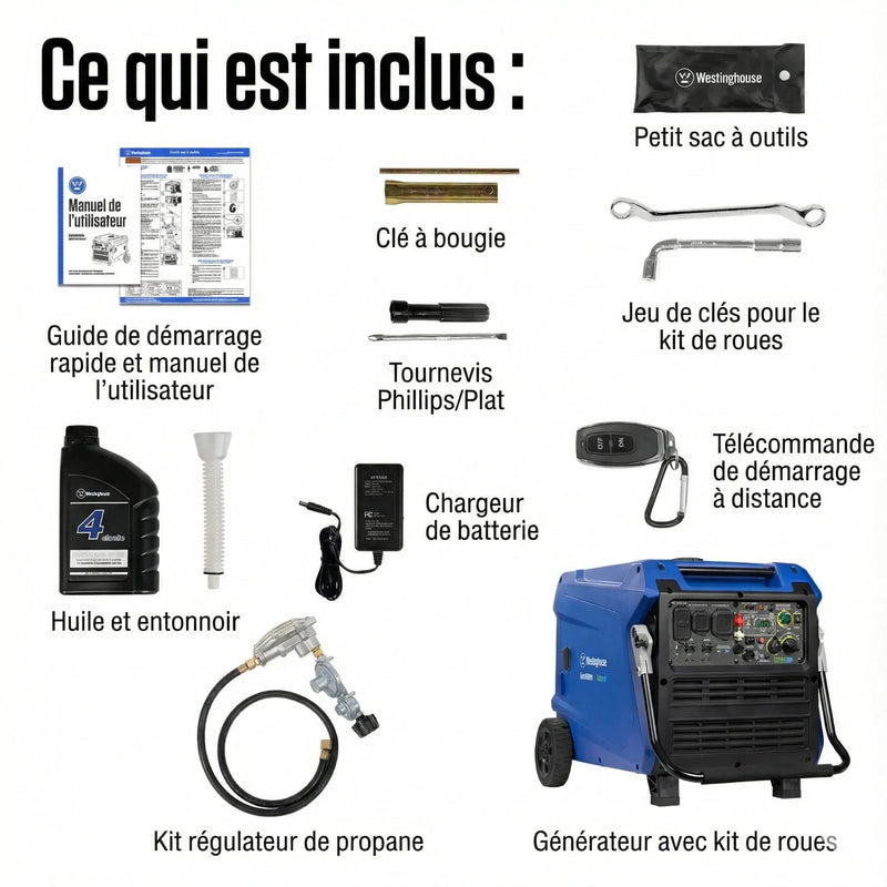 Chargez l'image dans la visionneuse de la galerie, Génératrice à Onduleur Westinghouse iGen11000DFc Bicarburant | 11 000 Watts - Genexpert