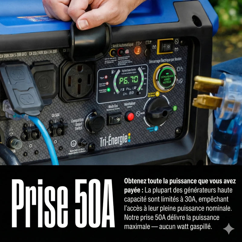 Chargez l'image dans la visionneuse de la galerie, Génératrice à Onduleur Westinghouse iGen11000TFc Tri - Carburant | 11 000 Watts - Genexpert