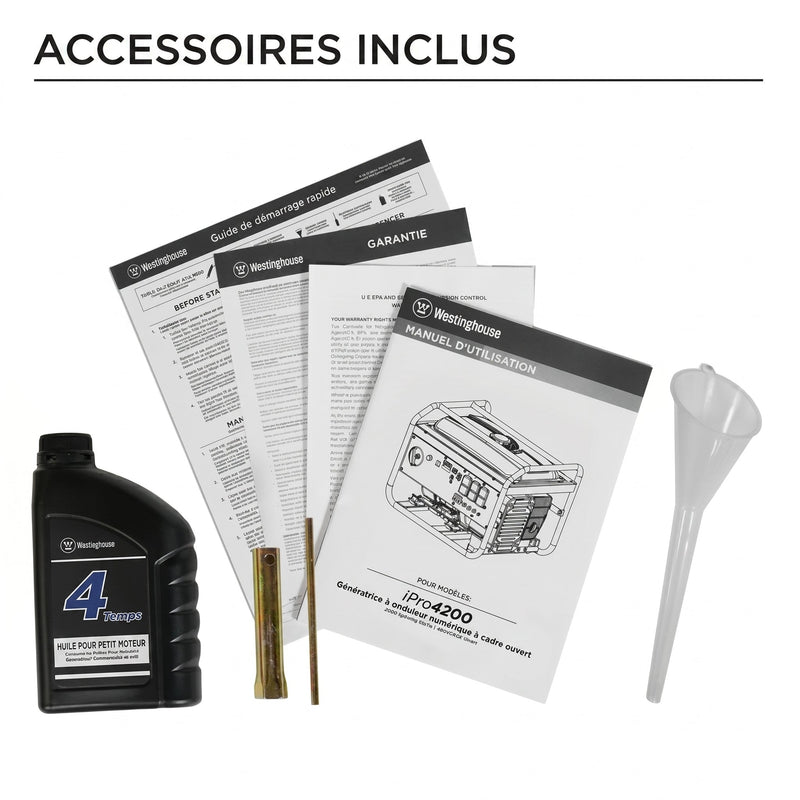 Chargez l'image dans la visionneuse de la galerie, Génératrice iPro4200 Onduleur Cadre Ouvert | 3 500 Watts & OSHA Chantier - Genexpert