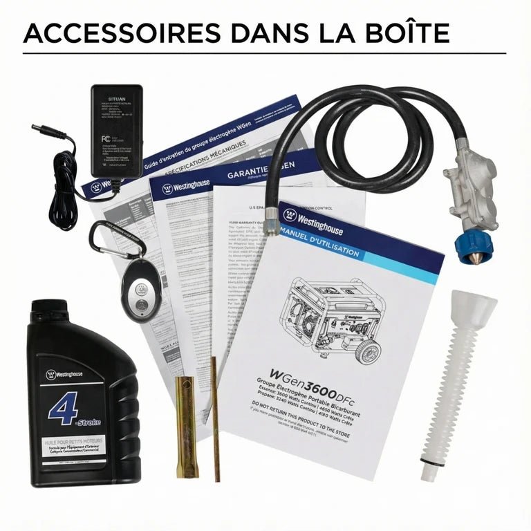Chargez l'image dans la visionneuse de la galerie, Génératrice Portable WGen3600DFc Bi - Carburant | 4650 Watts & Prise VR - Genexpert