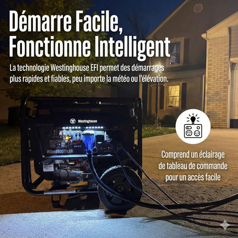 Chargez l'image dans la visionneuse de la galerie, Génératrice WGen9500TFc EFI Tri - Carburant | 12 500W & Injection Électronique - Genexpert
