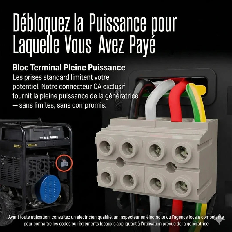 Load image into Gallery viewer, Westinghouse WGen20000TFc - Génératrice à onduleur avec capteur de CO à triple carburants - Genexpert