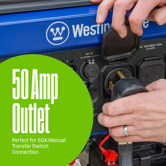 Westinghouse WGen11500TFc - Génératrice tri-carburant avec capteur de CO