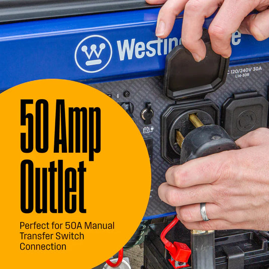 Westinghouse WGen9500TFc - Génératrice tri-carburant avec capteur de CO