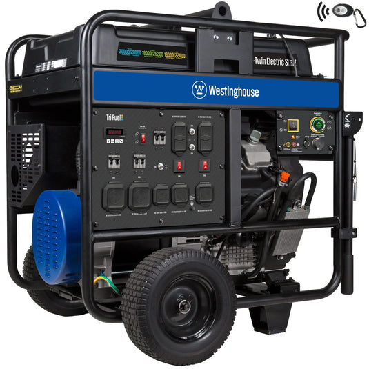 Westinghouse WGen20000TFc - Génératrice à onduleur avec capteur de CO à triple carburants