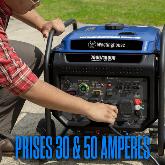 Génératrice à Onduleur EcoGen10000 | 10 000 Watts & Capteur CO - Genexpert