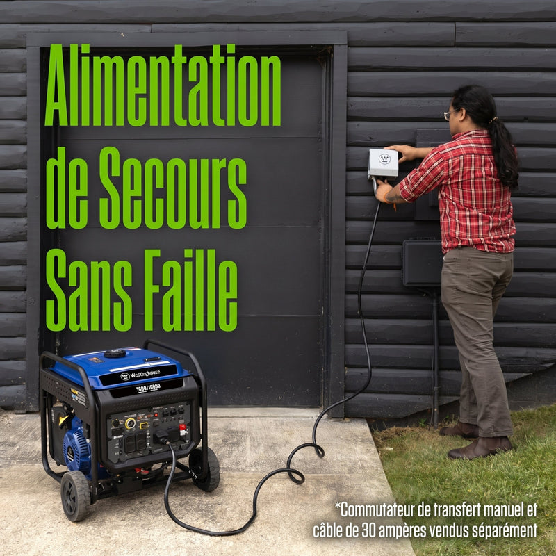 Chargez l'image dans la visionneuse de la galerie, Génératrice à Onduleur EcoGen10000 | 10 000 Watts &amp; Capteur CO - Genexpert
