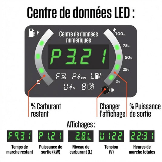 Génératrice à Onduleur iGen5000DFc EFI Bicarburant | 5 000 Watts & Injection Électronique - Genexpert