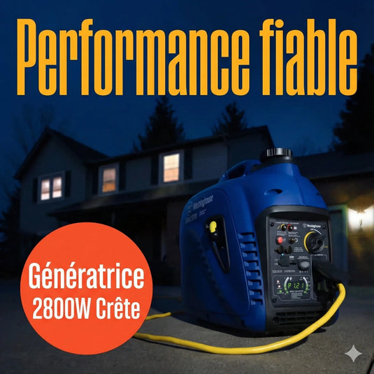 Génératrice à Onduleur Westinghouse iGen2800c | 2 800 Watts & Ultra - Silencieuse - Genexpert