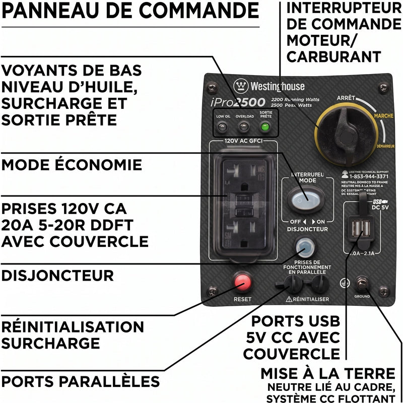 Chargez l'image dans la visionneuse de la galerie, Génératrice iPro2500 à Onduleur | 2 500 Watts &amp; Silencieuse 52 dBA - Genexpert
