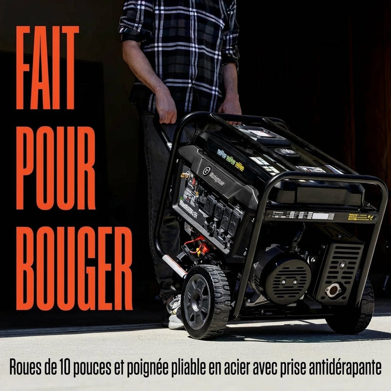 Chargez l'image dans la visionneuse de la galerie, Génératrice Portable WGen9500DFc EFI Bicarburant | 12 500 Watts &amp; Injection Électronique - Genexpert
