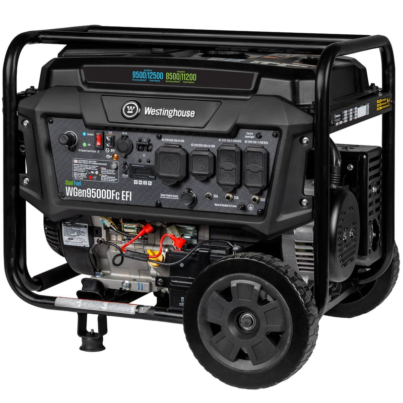 Chargez l'image dans la visionneuse de la galerie, Génératrice Portable WGen9500DFc EFI Bicarburant | 12 500 Watts &amp; Injection Électronique - Genexpert
