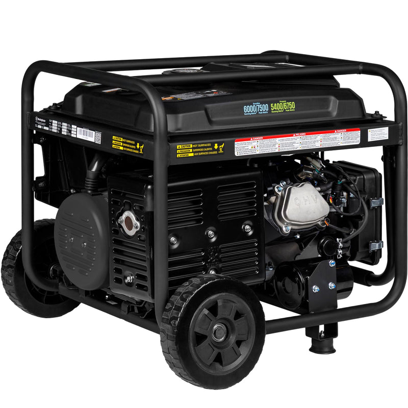 Chargez l'image dans la visionneuse de la galerie, Vue latérale du moteur 298cc OHV EFI de la génératrice Westinghouse WGen6000DFc EFI – robuste et fiable
