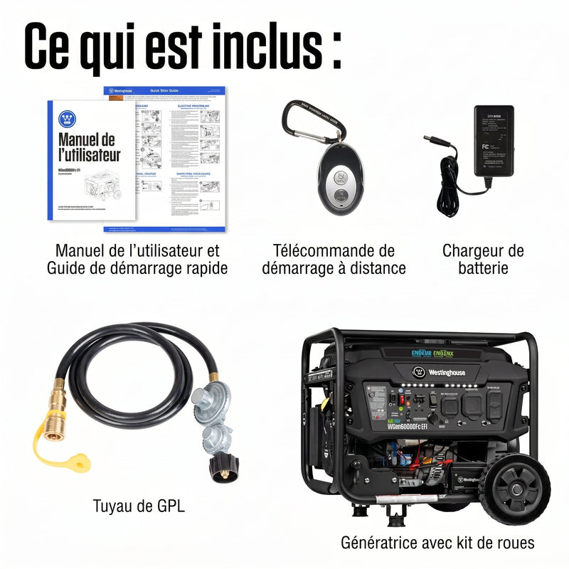 Chargez l'image dans la visionneuse de la galerie, Génératrice WGen6000DFc EFI Bi - Carburant | 7 500 Watts &amp; Injection Électronique - Genexpert
