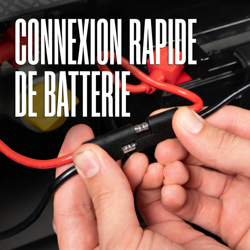 Chargez l'image dans la visionneuse de la galerie, Connexion rapide de batterie de la génératrice Westinghouse WGen6000DFc EFI – démarrage électrique facile
