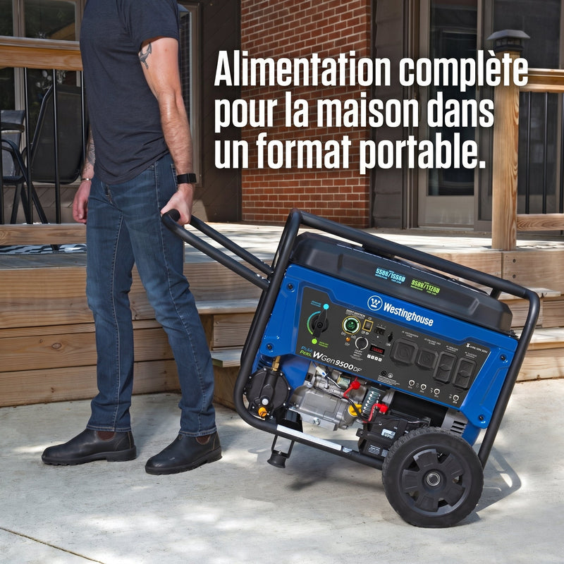 Chargez l'image dans la visionneuse de la galerie, Génératrice WGen9500DF Bi - Carburant | 12 500 Watts &amp; Démarrage à Distance - Genexpert
