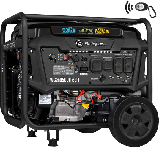 Génératrice WGen9500TFc EFI Tri - Carburant | 12 500W & Injection Électronique - Genexpert